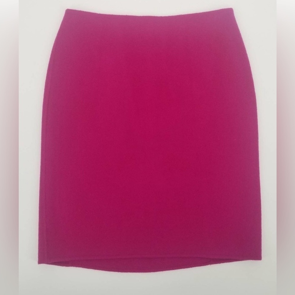 Talbots Pink Wool Mini Skirt Size 14